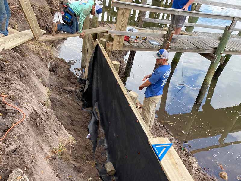 Seawall Repair in Greenville, MS